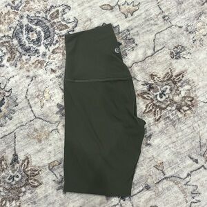 Size 2, Army Green lululemon Align leggings.